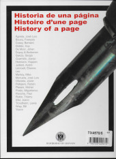 Verso de (DOC) Glenat editions -Expo2002- Histoire d'une page : Processus créatifs en bande dessinée comtemporaine