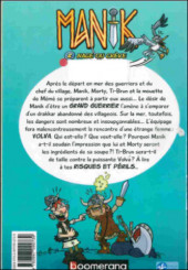Verso de Manik -2- Nage ou crève