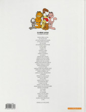 Verso de Garfield (Dargaud) -11a2007- Ah, le farniente !