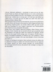 Verso de (DOC) Études et essais divers - Réclames : L'art du dessin publicitaire dans la presse des années 1950-1970