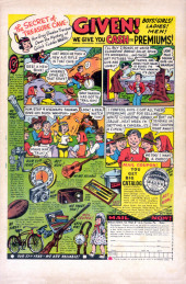 Verso de Adventures into Terror Vol.2 (Atlas - 1951) -15- Trapped by the Tarantula!