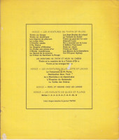 Verso de Tintin (Album à colorier) -3/03b- Album à colorier Tintin