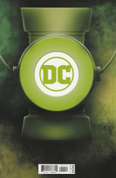 Verso de Green Lantern: 80th Anniversary -VC- Green Lantern: 80th anniversary