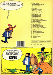 Verso de Tif et Tondu -6a1983- Passez muscade