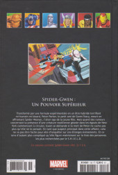 Verso de Marvel Comics : La collection (Hachette) -158115- Spider-Gwen : Un Pouvoir Supérieur