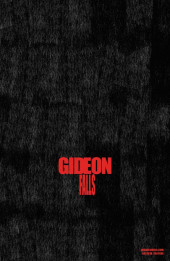 Verso de Gideon Falls (2018) -1VC- The speed of pain