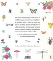 Verso de (AUT) Bernard - Carnet d'un voyageur immobile dans un petit jardin