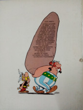 Verso de Astérix -12c1976- Astérix aux jeux Olympiques