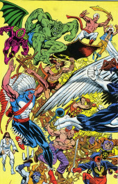 Verso de (DOC) Official handbook of the Marvel Universe Vol.1 (1983) -1- A: From Abomination to Avengers Quinjet