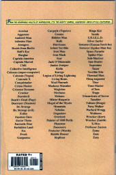 Verso de (DOC) Marvel Legacy Handbook - Marvel Legacy: The 1960s Handbook