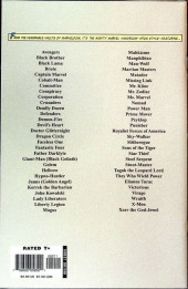 Verso de (DOC) Marvel Legacy Handbook - Marvel Legacy: The 1970s Handbook