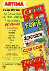 Verso de Cabriole -4- Les cent façons de capturer Pierre