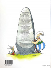 Verso de Astérix (Hachette) -7b2005- Le Combat des Chefs