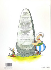 Verso de Astérix (Hachette) -12a2002/10- Astérix aux Jeux Olympiques