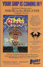 Verso de The chronicles of Corum (1987) -6- Xiombarg's Beasts