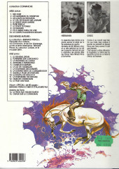 Verso de Comanche -10b1989- Le corps d'Algernon Brown