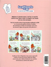 Verso de La pâtisserie en BD - 20 recettes au fil des saisons
