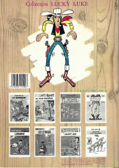 Verso de Lucky Luke -16b1985- En remontant le Mississipi