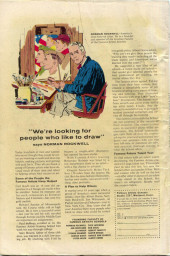 Verso de Fantasy Masterpieces Vol.1 (1966) -8- Issue # 8