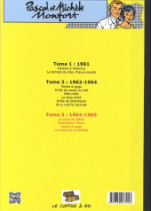 Verso de Pascal et Michèle Montfort -3- Tome 3 : 1964-1965