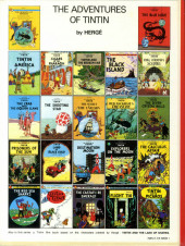 Verso de Tintin (The Adventures of) -7c1983- The Black Island
