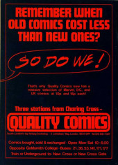 Verso de Warrior (1982) -8- Issue # 8
