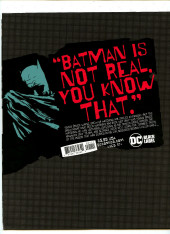 Verso de Batman: The Smile Killer -1- Mr Smile
