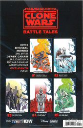 Verso de Star Wars Adventures - The Clone Wars - Battle Tales -4- Chapter Four