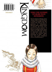 Verso de Kingdom -51- Vers une guerre d'usure plus intensive.