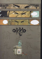 Verso de Okko -TL5- Le cycle du vide - I & II (version belge)