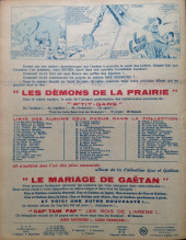 Verso de Big Bill le casseur -59- Chasseurs de scalps