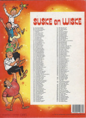 Verso de Suske en Wiske -211- DE WOESTE WESPEN