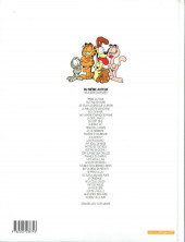 Verso de Garfield (Dargaud) -11a2001- Ah, le farniente !