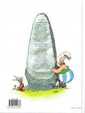 Verso de Astérix (Hachette) -1d2013- Astérix le Gaulois