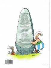 Verso de Astérix (Hachette) -7c2013- Le combat des chefs