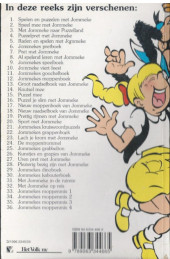 Verso de Jommeke (De belevenissen van) -HS 1996-2- Jommekes moppenmix 2