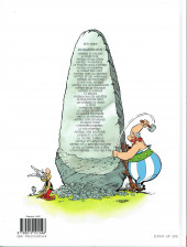 Verso de Astérix (Hachette) -22c2012- La grande traversée