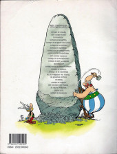 Verso de Asterix de Galliër -14b1999- Astérix en de Olympische spelen
