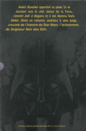Verso de Star Wars - Dark Vador : Le Seigneur noir des Sith -INT- Dark Vador : Le Seigneur noir des Sith