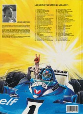 Verso de Michel Vaillant -37c1993- L'inconnu des 1000 pistes