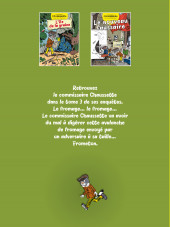 Verso de Commissaire Chaussette -3- La guerre du fromage