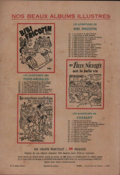 Verso de Bibi Fricotin (2e Série - SPE) (Après-Guerre) -13a1949- Bibi Fricotin n'a peur de rien