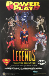 Verso de Superman (One shots - Graphic novels) -OS- Superman man of steel Kenner