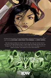 Verso de Teenage Mutant Ninja Turtles Universe (2016) -INT03- Karai's Path