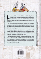 Verso de Astérix (Autres) -a2019- Les citations latines expliquées de A à Z