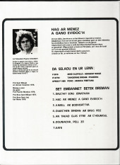 Verso de Jonathan (en breton) -2Breton- Hag ar menez a gano evidoc'h