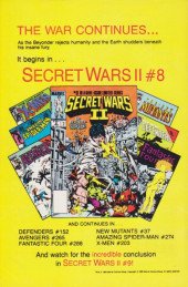 Verso de The eternals vol.2 (1985) -5- The secret name of pain!
