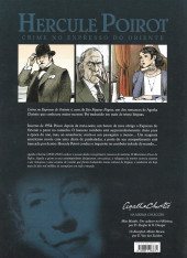 Verso de Hercule Poirot (en portugais) -1- Crime no Expresso do Oriente