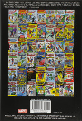 Verso de The amazing Spider-Man Vol.1 (1963) -OMNI01d- The Amazing Spider-Man Omnibus Vol. 1