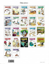Verso de Calvin et Hobbes -18a2003- Gare au psychopathe à rayures !
